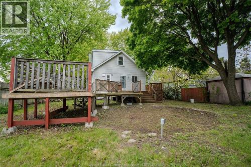 380 Chappell, Windsor, ON - Outdoor With Deck Patio Veranda