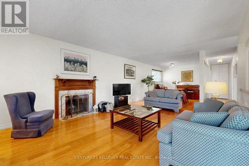 1065 Sierra Boulevard, Mississauga, ON - Indoor Photo Showing Living Room With Fireplace