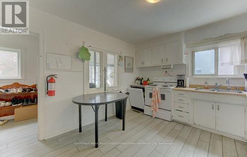 8 Marshall Street, Waterloo, ON - Indoor Photo Showing Kitchen With Double Sink