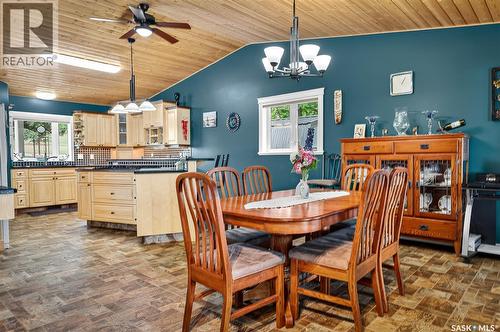 417 Daniel Drive, Buffalo Pound Lake, SK - Indoor Photo Showing Dining Room