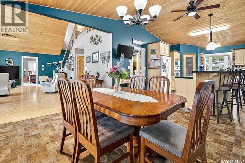417 Daniel Drive, Buffalo Pound Lake, SK - Indoor Photo Showing Dining Room