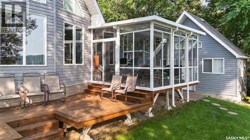 417 Daniel Drive, Buffalo Pound Lake, SK - Outdoor With Deck Patio Veranda