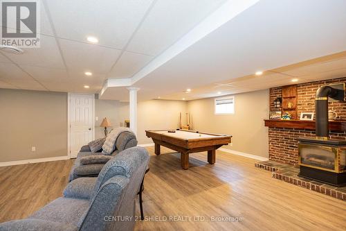 1107 Grand Avenue, Cornwall, ON - Indoor With Fireplace