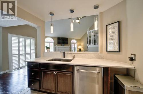 270 Morrison Road Unit# 7C, Kitchener, ON - Indoor Photo Showing Kitchen With Double Sink