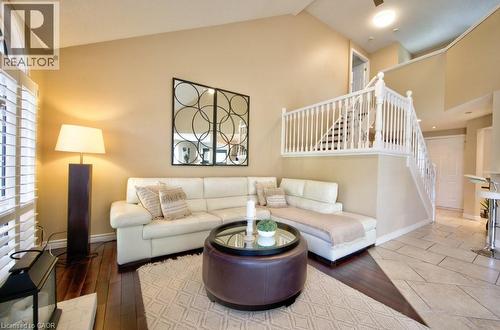 Hardwood floors - 270 Morrison Road Unit# 7C, Kitchener, ON - Indoor Photo Showing Living Room
