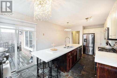 1855 New Street, Pickering, ON - Indoor Photo Showing Kitchen With Stainless Steel Kitchen With Double Sink With Upgraded Kitchen