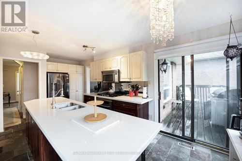 1855 New Street, Pickering, ON - Indoor Photo Showing Kitchen With Double Sink