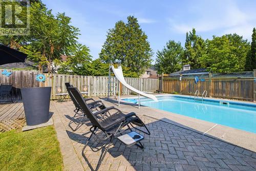 1855 New Street, Pickering, ON - Outdoor With In Ground Pool With Deck Patio Veranda With Backyard