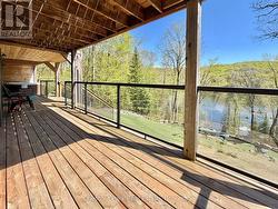 Lower Level Deck with Glass Railings - 