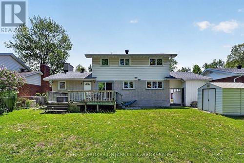 1607 Charles Street, Cornwall, ON - Outdoor With Deck Patio Veranda