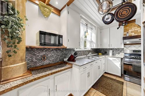 287 Courtland Avenue E, Kitchener, ON - Indoor Photo Showing Kitchen With Double Sink