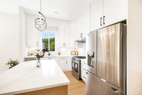 20 Leam Rd, Nanaimo, BC - Indoor Photo Showing Kitchen With Upgraded Kitchen