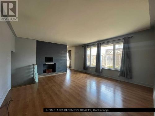 8 Sora Drive, Mississauga, ON - Indoor Photo Showing Living Room With Fireplace