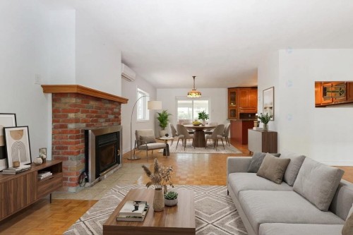 Autre - 4471 Rue Forget, Terrebonne (Terrebonne), QC - Indoor Photo Showing Living Room With Fireplace