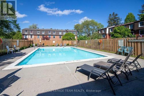 Community pool area - 8 Moorside Private, Ottawa, ON - Outdoor With In Ground Pool With Backyard