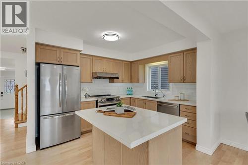102 Iron Gate Street, Kitchener, ON - Indoor Photo Showing Kitchen