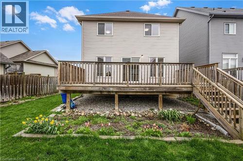 102 Iron Gate Street, Kitchener, ON - Outdoor With Deck Patio Veranda With Exterior