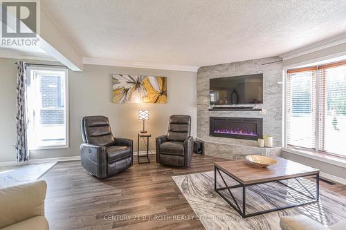 60 Simcoe Road, Ramara, ON - Indoor Photo Showing Living Room With Fireplace