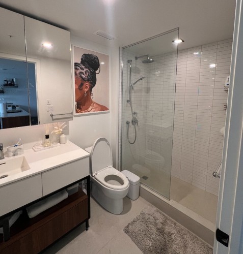 Bathroom - 3901-1245 Rue De Bleury, Montréal (Ville-Marie), QC - Indoor Photo Showing Bathroom