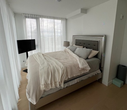 Master Bedroom - 3901-1245 Rue De Bleury, Montréal (Ville-Marie), QC - Indoor Photo Showing Bedroom