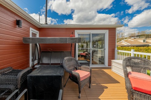 Balcon - 28 7E Rue, Fossambault-Sur-Le-Lac, QC - Outdoor With Deck Patio Veranda With Exterior