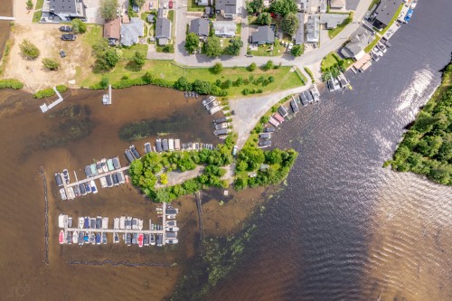 Port de plaisance (marina) - 28 7E Rue, Fossambault-Sur-Le-Lac, QC - Outdoor With Body Of Water With View