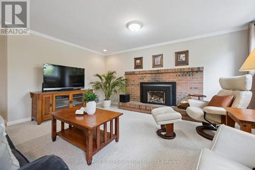 3521 Regal Road, Burlington, ON - Indoor Photo Showing Living Room With Fireplace