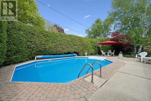 3521 Regal Road, Burlington, ON - Outdoor With In Ground Pool