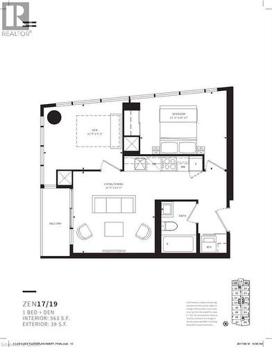 19 WESTERN BATTERY Road Unit# 2117  Toronto, ON M6K 0E3