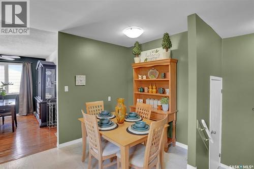23 Hind Street, Regina, SK - Indoor Photo Showing Dining Room