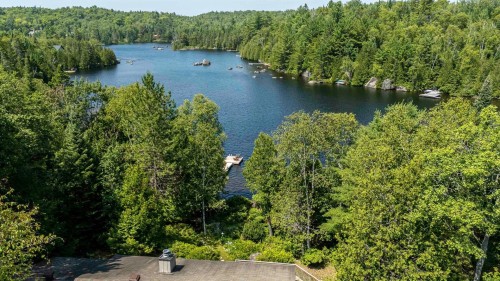 Vue sur l'eau - 7405 Ch. Du Lac-Pilon, Sainte-Adèle, QC - Outdoor With Body Of Water With View