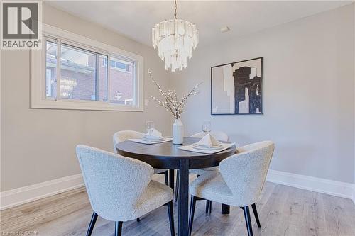 4 Colgate Court, Hamilton, ON - Indoor Photo Showing Dining Room