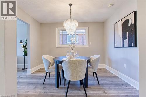 4 Colgate Court, Hamilton, ON - Indoor Photo Showing Dining Room