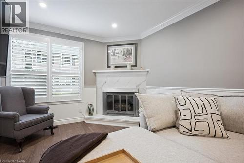 955 King Road Unit# 15, Burlington, ON - Indoor Photo Showing Other Room With Fireplace