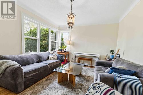 1272 Livingstone Avenue, Ottawa, ON - Indoor Photo Showing Living Room With Fireplace