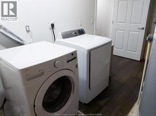 4694 Helsinki Unit# Lower, Windsor, ON - Indoor Photo Showing Laundry Room