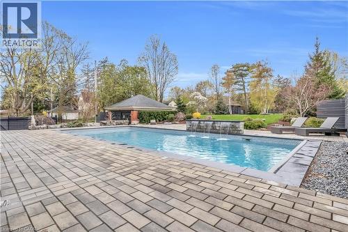 18 Brant Road N, Cambridge, ON - Outdoor With In Ground Pool With Backyard