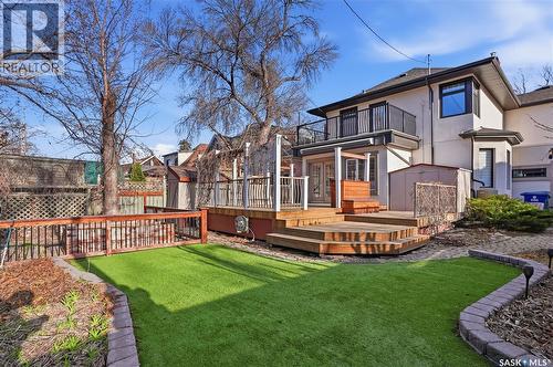 702 Queen Street, Saskatoon, SK - Outdoor With Deck Patio Veranda