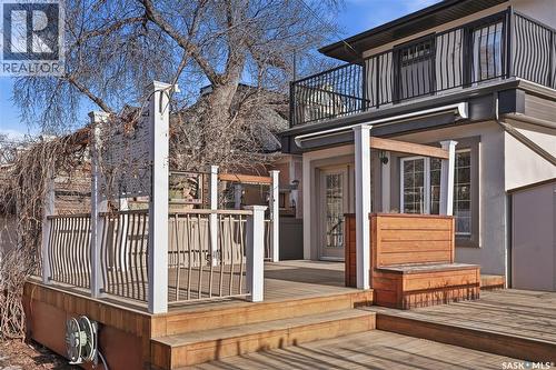 702 Queen Street, Saskatoon, SK - Outdoor With Balcony With Deck Patio Veranda With Exterior