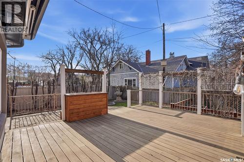 702 Queen Street, Saskatoon, SK - Outdoor With Deck Patio Veranda