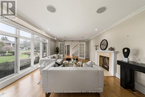 2154 Oneida Crescent, Mississauga, ON - Indoor Photo Showing Other Room With Fireplace