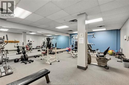 540 Ouellette Unit# 7B, Windsor, ON - Indoor Photo Showing Gym Room