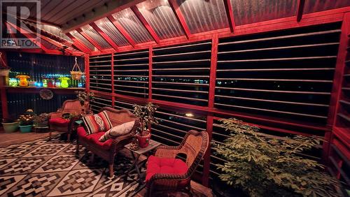 balcony at night - 8, 8A, 10 Main Street, Twillingate, NL 