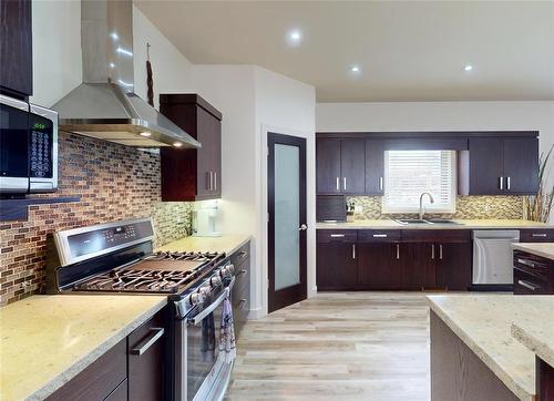 103 Robert Koop Road, Landmark, MB - Indoor Photo Showing Kitchen With Upgraded Kitchen