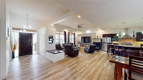 103 Robert Koop Road, Landmark, MB - Indoor Photo Showing Kitchen With Upgraded Kitchen