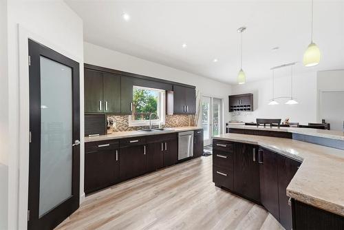 103 Robert Koop Road, Landmark, MB - Indoor Photo Showing Kitchen With Upgraded Kitchen