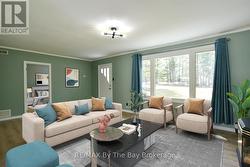 Virtually Staged Living Room - 