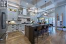 11 Greenleaf Lane, Ancaster, ON  - Indoor Photo Showing Kitchen With Upgraded Kitchen 