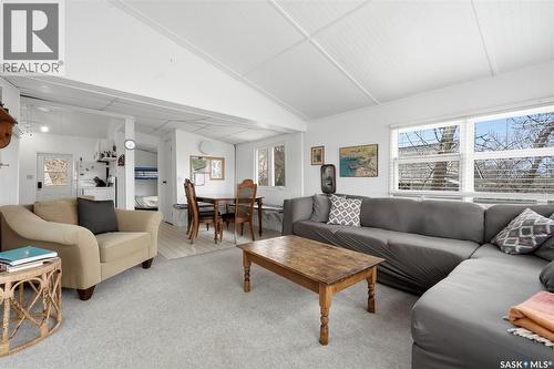 57 Sebolt Bay, Lumsden Beach, SK - Indoor Photo Showing Living Room