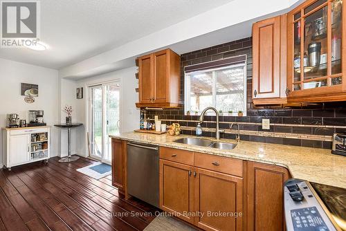 635 Commonwealth Crescent, Kitchener, ON - Indoor Photo Showing Kitchen With Double Sink